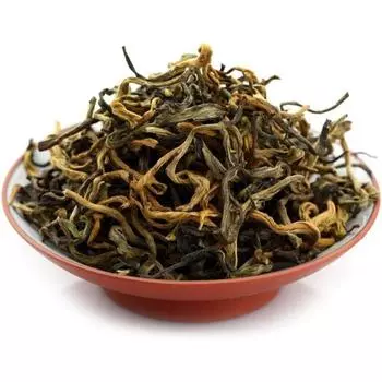 250г Высший Юньнаньский черный чай - листовой китайский чай Фэнцин Дяньхун