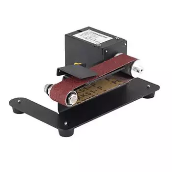 250W Mini Belt Sander Electric Bench Grinder Sanding Machine 7 Speed Adjustable Control Small US