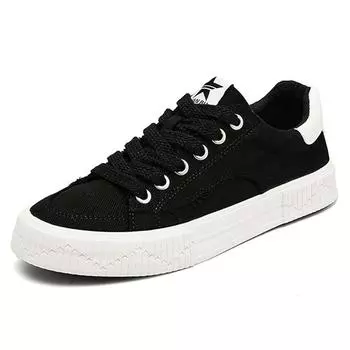 25157 Flash Step Casual Trend Fashion Men S Canvas Shoes Low Top Breathable Retro Board Shoes 38