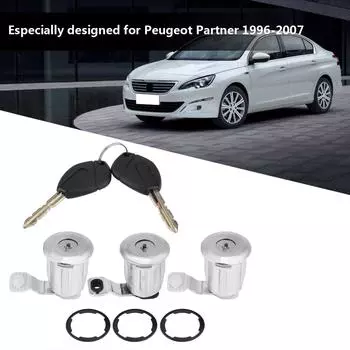 252522 252522 Комплект личинок дверных замков с ключами для Partner Комплект дверных замков Berlingo Xsara для Partner
