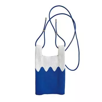 2532 Мини-вязаный джемпер Fuji [Routet] Mt. CJ.Baby Lou.knit.Fuji-A (синий)