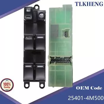 25401-4M500 Электрический переключатель управления стеклоподъемником Переключатель стеклоподъемника для Nissan Pathfinder III (Р51) 2005-2010
