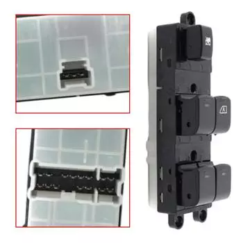 25401-BB65B-R, 25401-JD00A, 25401-EB30B-R Переключатель стеклоподъемника для Nissan NAVARA 2005-2017 гг. (Д40) Кнопка переключателя управления стеклоподъемниками автомобиля CHINA