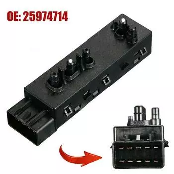 25974714 Передний левый переключатель электропривода сиденья водителя, переключатель электропривода сиденья, подходит для Chevrolet Camaro 2010-2015