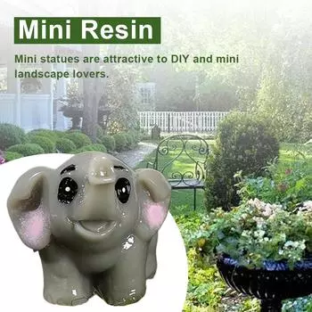 25/100 шт. кавайные мини коровы животные микро ландшафт кукольный домик сделай сам ремесло уличные моховые украшения для сказочного ландшафта террариум декор