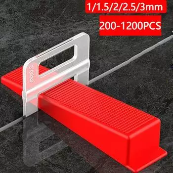 25-1200 шт. система выравнивания напольной плитки зажимы распорки ремни плитка укладчик выравниватель строительные инструменты для укладки керамической плитки