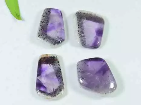 25-25 мм натуральный трапиче аметист кабошон россыпью драгоценный камень 10 шт 182 карата. РК-4003