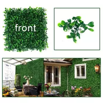 25*25 см имитация миланской травы растение стена зеленая трава фон настенное украшение пластиковый искусственный газон cable tie /100