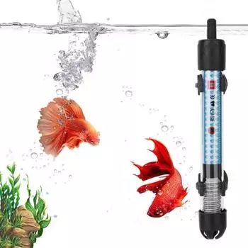 25-300 Вт нагревательный стержень для воды с ЖК-дисплеем, цифровая банка для черепахи, нагревательный стержень для аквариума XL синий