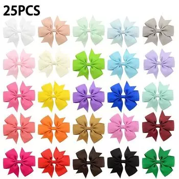 25/30/40/50/60Pcs 3inch Sunflower Hairclips for Children s Hair Accessories Kids Baby Hairpin Girls Headclip