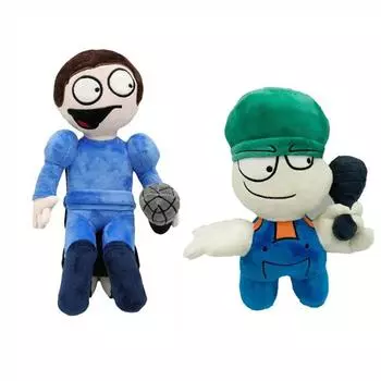 25/30 см новая плюшевая кукла Дэйв и Бэмби, аниме-подушка с персонажем мультфильма, мягкие плюшевые игрушки, подарки для фанатов и друзей зелёный