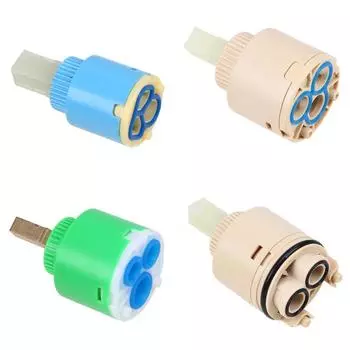 25/35/40 мм керамический клапан, картридж для смесителя, кухонный водосберегающий запасной керамический золотник, картридж для смесителя для воды 0.98inch/25mm