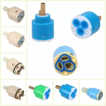 25/35/40 мм керамический клапан, картридж для смесителя, кухонный водосберегающий запасной керамический золотник, картридж для смесителя для воды 1.57inch/40mm