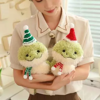 25/35/45 см мультяшная новогодняя змея плюшевая кукла шапка Санты шапка тигра змея плюшевая игрушка украшение для дома подарок для мальчиков и девочек about 25cm