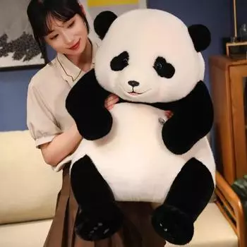 25/35/50 см плюшевые игрушки панды милая подушка панда мягкая игрушка медведь хороший подарок на день рождения для детей 25cm