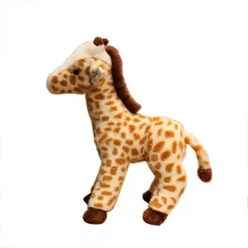 25/35cm Lifelike Giraffe Plush Toy Cartoon Stuffed Animal Simulated Giraffe Plushies Cuddly Doll 25cm