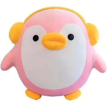 25/40 см милый пингвин плюшевая подушка мягкая кавайная мягкая аниме плюшевая игрушка обнимашка подушка сюрприз подарки для мальчиков девочек детей 25cm синий