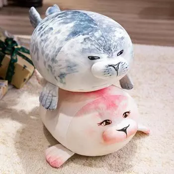 25/40cm Simulation Cute Globefish Plush Doll Pillow Soft Couple Pink Blue Round Puffer Toy Home Decoration Gift For Kids about 25cm