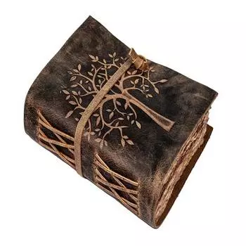 25,4 см Древо жизни Журнал ручной работы кожаный ежедневник с неровным краем бумажный блокнот премиум-класса ежедневник 25.4 cm