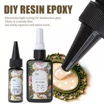25/50 г УФ-отверждаемая смола, быстросохнущий клей, клей для изготовления ювелирных изделий своими руками, художественные ремесла 50g