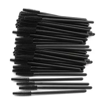 25/50 шт. одноразовые силиконовые гелевые щеточки для ресниц, аппликаторы, шпули, наращивание ресниц, косметические кисти, инструмент для макияжа