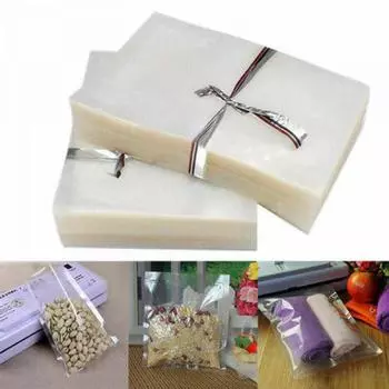 25/50 шт. Прозрачные вакуумные пакеты для многоразового хранения пищевых продуктов 1# 6x8cm&50pcs||1#-6x8cm&50pcs