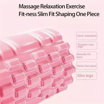 25,5 см Йога Колонна Тренажерный зал Фитнес Пилатес Пенный Ролик Упражнение Массажный ролик для спины Йога Кирпич Домашний Фитнес Оборудование синий