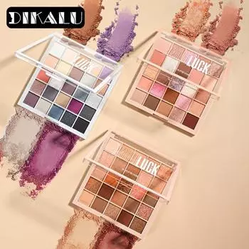 25 цветов пластины для теней для век жемчужно-матового цвета земли