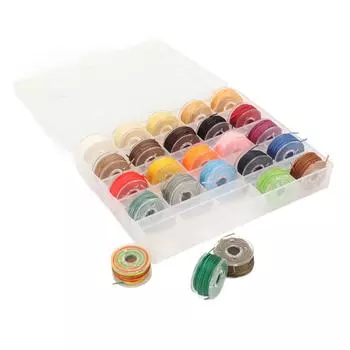 25 цветов вощеная нить шнур диаметр 0,65 мм гибкий легкий для хранения вощеный шнур для переплета книг вручную