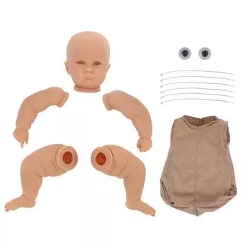 25 дюймов Кукла Reborn Наборы Мягкие Конечности Неокрашенные Реалистичные Детали Куклы Реборн Сделай Сам