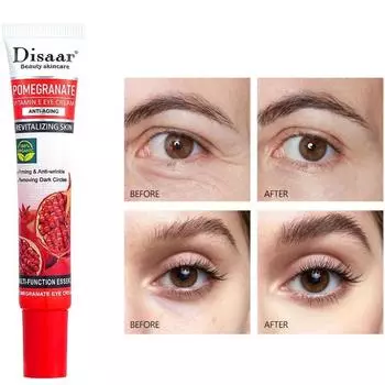 25 г гранатового VE крема для кожи вокруг глаз, лифтинг кожи вокруг глаз, осветляет мелкие морщинки, мешки и темные круги под глазами, подтягивает кожу вокруг глаз белый