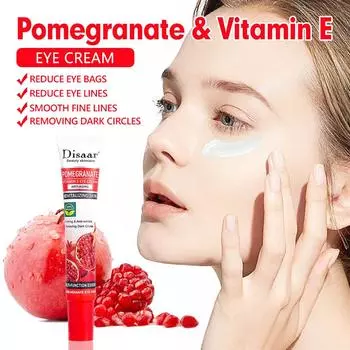 25 г Гранатовый VE крем для глаз подтягивает кожу вокруг глаз, уменьшает мелкие морщины и подтягивает кожу вокруг глаз 25g