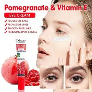 25 г Гранатовый VE крем для глаз подтягивает кожу вокруг глаз, уменьшает мелкие морщины и подтягивает кожу вокруг глаз 25g