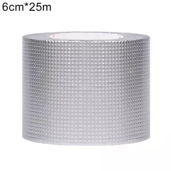 25 м самоклеящаяся термостойкая алюминиевая фольга для ремонта труб 5cm*25m