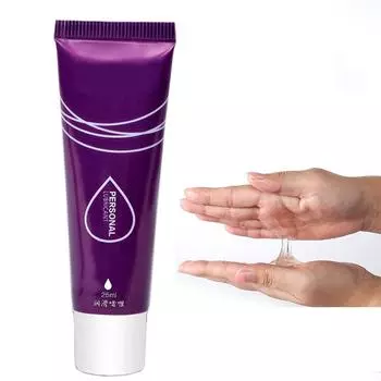 25 мл смазок на водной основе, гладкая смазка для интимных пар, легко моется для анального влагалища