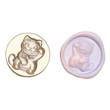 25 мм огненная краска медная голова пригласительный конверт эмалированный воск голова для свадебной открытки N