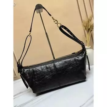 25 новых плиссированных сумок Journe для путешествий с большой вместимостью, повседневная и непринужденная сумка для пельменей из натуральной кожи, женская сумка для подмышек Small size 23 x 14 x 16cm белый