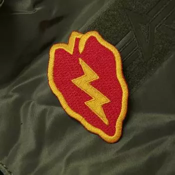 25-я пехотная дивизия 25-я Вьетнамская отделка вышитая нарукавная повязка M65 значок TCU Eyebels