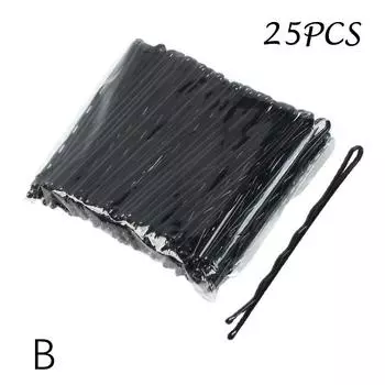 25 шт. 5,5 см заколки для волос женские заколки для волос вьющиеся волнистые зажимы для волос женские невидимки аксессуары для укладки волос B