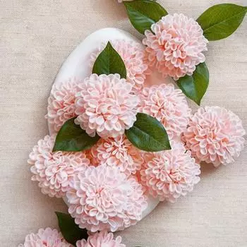 25 шт. искусственных цветов, искусственная гортензия со стеблем, свадебный букет невесты, центральные композиции, украшения для дома и вечеринки