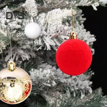 25 шт./компл. Рождественские шары сверкающие блестки яркие цветные пенопластовые украшения елочные украшения праздничные принадлежности C