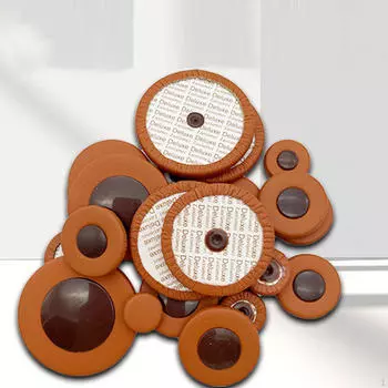 25 шт. кожаные подушечки для альт-саксофона, профессиональная прочная защита клавиш, разные размеры для