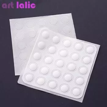 25 шт./лист круглый лак для ногтей цветная наклейка для карточек лак для ногтей доска для показа