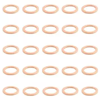 25 шт. Медная уплотнительная шайба сливной пробки 007603-014106 для Mercedes-Benz