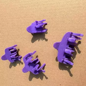 25 шт. многоразовые заколки для волос для парикмахерских салонов, бигуди для завивки волос, зажимы для укладки волос для мужчин 25Pcs XS