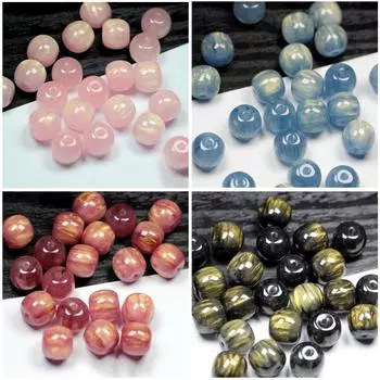 25 шт. модные смоляные бусины Dundun Cloud Dream Halo окрашенные подвески с эффектом кошачьего глаза браслет DIY материал из бисера Cloud серый