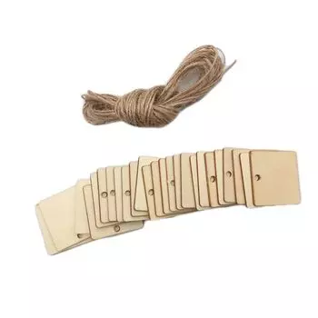 25 шт. необработанных натуральных деревянных срезов для домашнего свадебного подвесного декора своими руками