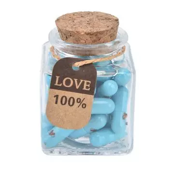 25 шт. Пилюли Письма Послание В Бутылке Любовное Письмо Подарки на День Святого Валентина День Рождения