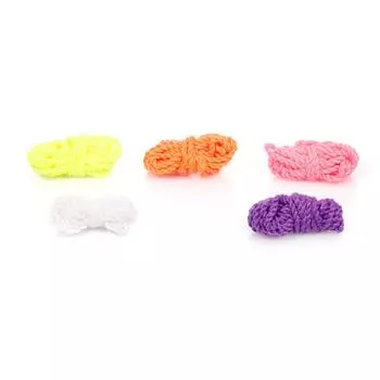 25 шт. полиэфирные струны йойо, веревка для йойо для отзывчивого неотзывчивого мяча йойо Yoyo Strings разноцветный