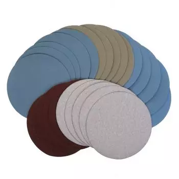 25 шт. шлифовальный диск 125 мм для влажной и сухой обработки с крючком и петлей, 5 дюймов, зернистость 1000–5000